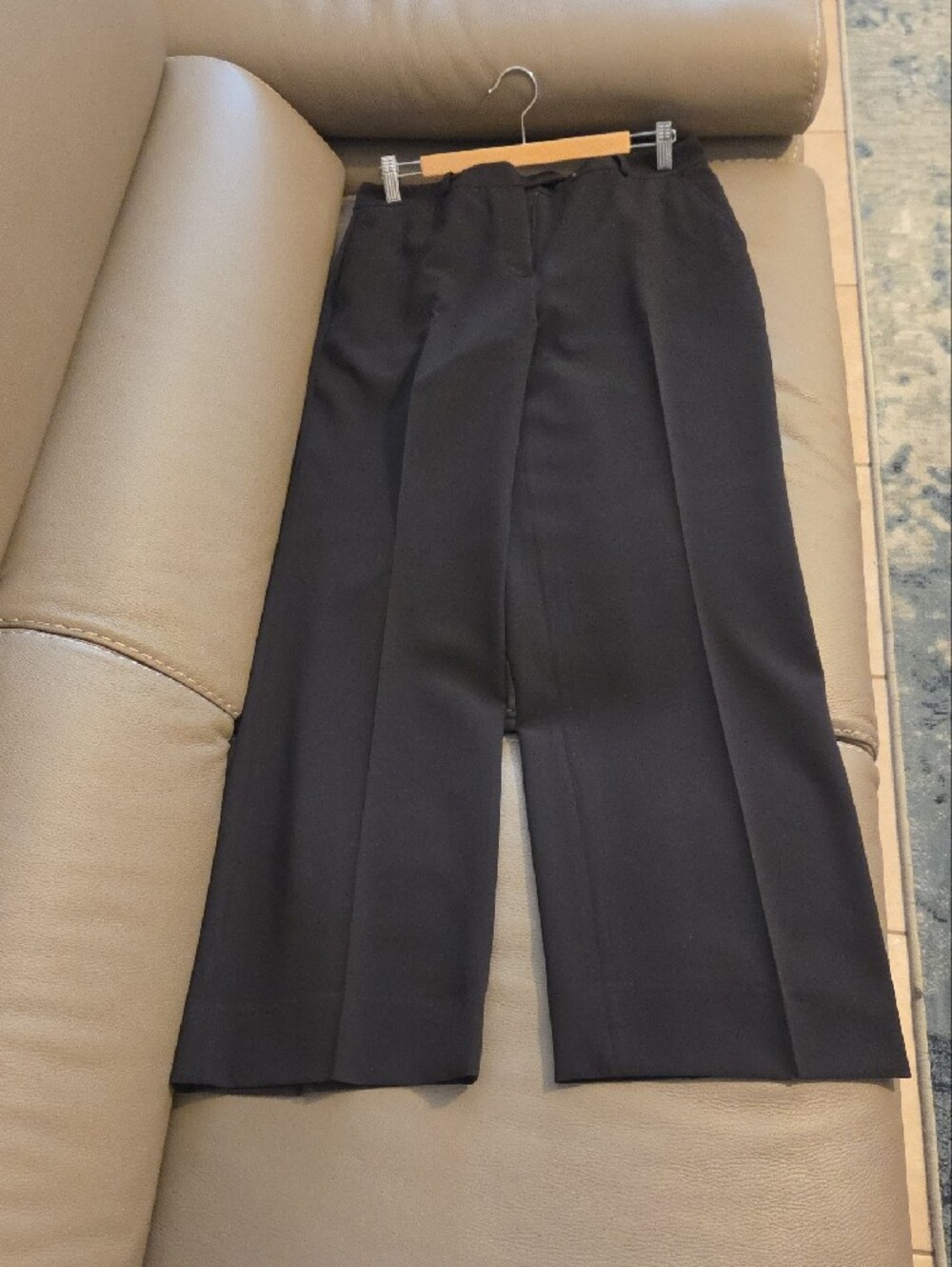 White House Black Market Black Wide-Leg Luna Pants - Women